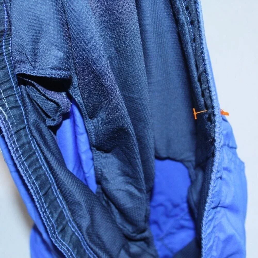 NIke Men Blue Trunks Board Shorts Summer Beach Casual Size 34